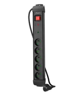 Lanberg Power strip 5.0m 5x230 cz SP1-05E-0500-B