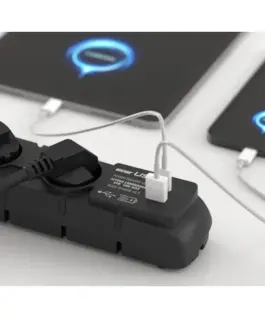 Acar SURGE PROTECTOR ACAR S6 USB A+C 5M 6X FRENCH PD