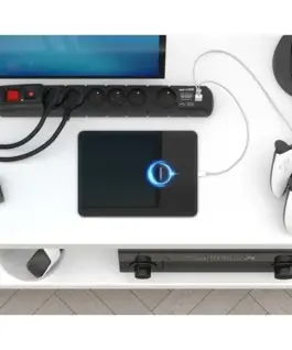 Acar SURGE PROTECTOR ACAR S6 USB A+C 1.5m 6X FR PD3.