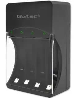 Qoltec Battery зарядно for NI MH type R03 AAA R6 AA | 300mA