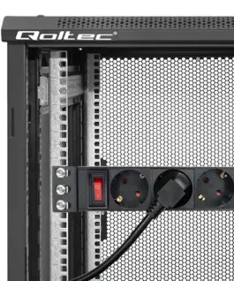 Qoltec Power strip for RACK 10 1U