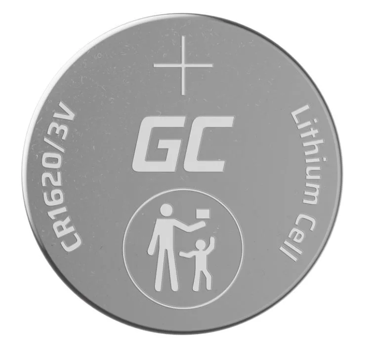 Green Cell Lithium Battery 5x CR1620 3V 70mAh - Image 5
