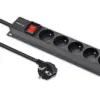 Qoltec Power strip for RACK 16A PDU16xFRENCHvertical