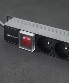 Qoltec Power strip for RACK 16A PDU