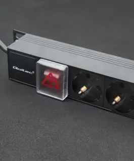 Qoltec Power strip for RACK 16A PDU