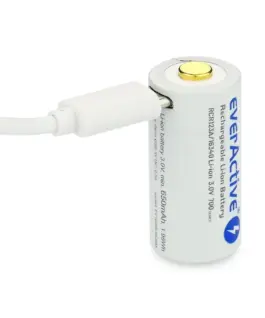 everActive Rechargeble battery 16340 3V Li-ion 700 mAh micro USB