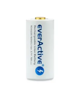 Alternative view от everActive Rechargeble battery 16340 3,7V Li-ion 700 mAh micro USB