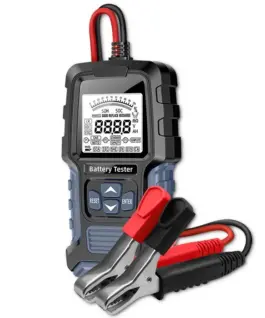 Qoltec Digital load tester with LCD display | 12V | 24V | 3Ah-250Ah