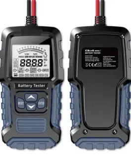 Qoltec Digital load tester with LCD display | 12V | 24V | 3Ah-250Ah