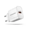 AXAGON ACU-QC18W QC wall charg er 18W 1x port USB-A wh