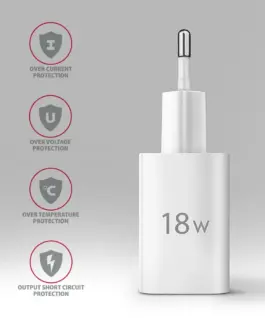 AXAGON ACU-QC18W QC wall charg er 18W 1x port USB-A wh