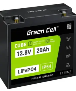 Green Cell Accumulator CUBE LiFePO4 20Ah 12V/12.8V 256Wh