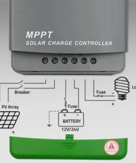 Qoltec Solar charge controller MPPT 20A