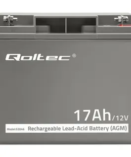Qoltec Battery AGM 12V 17Ah max. 255A - Image 4