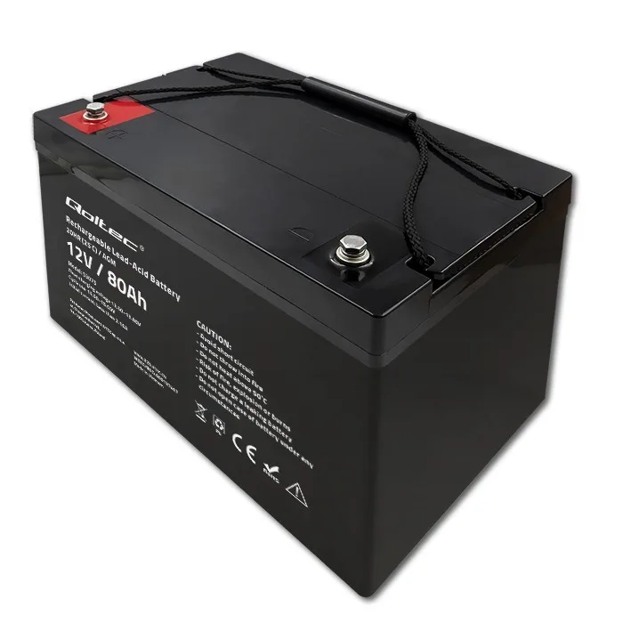 Qoltec AGM battery 12V 80Ah - Image 7