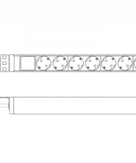 Digitus 1U Aluminum PDU DN-95428