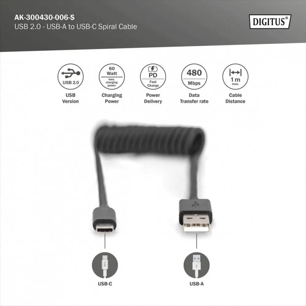 Digitus кабел за връзка AK-300430-006-S - Image 5