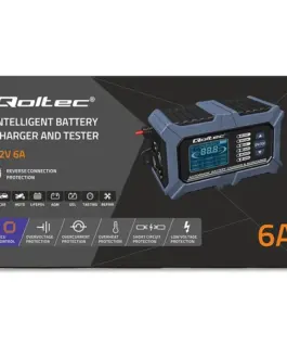 Qoltec зарядно with battery tester 12V 6A repair fu
