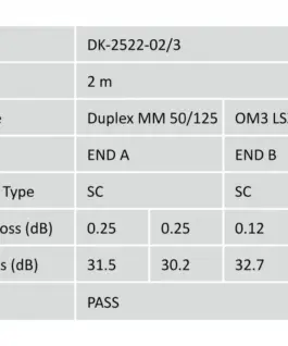 Digitus Patch cord FO DK-2522-02/3
