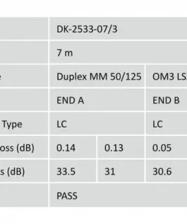 Digitus Patch cord FO DK-2533-07/3
