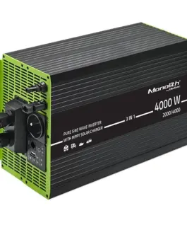 Qoltec 3in1 solar inverter with AC charging function