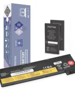 Mitsu Battery 45N1126 45N1127 for Lenovo ThinkPad T440 T450s X240 X260 L450 L460 2060 mAh (24 Wh)