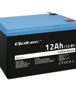 Qoltec LiFePO battery 12.8V 12Ah 153.6WhBM