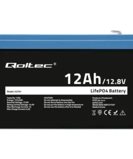 Qoltec LiFePO battery 12.8V