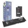 Mitsu Battery PKWVM for Dell Precision 15 7550 7560 Precision 15 7760 7400 mAh (84 Wh) 11.4V