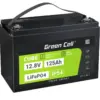 Green Cell LiFePO4 battery 125Ah 12V/12.8V 1600Wh