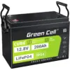 Green Cell LiFePO4 battery 200Ah 12V/12.8V 2560Wh