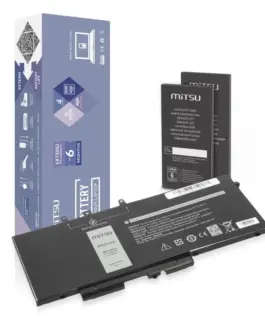 Mitsu Battery GJKNX for Dell Latitude 5280 5480 5490 5590 8500mAh 8500 mAh (64.6 Wh) 7.6V (7.4V)
