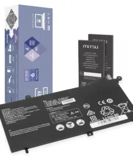 Mitsu Batterry for Huawei Matebook D Series HB46K497ECW 3700 mAh (42.2 Wh) 11.4V