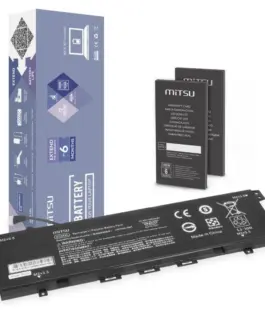 Mitsu Battery KC04XL HSTNN-IB8K HP Envy x360 13-AG 13-AR 13-AH 13-AQ Series 3454 mAh (53 Wh) 15.4V