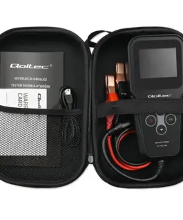 Qoltec Digital battery analyzer tester 3in1 with LCD 6V