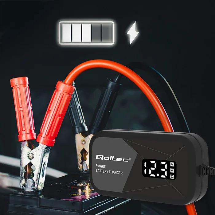 Qoltec Microпроцесор зарядно 12V 2A with cell regene - Image 4