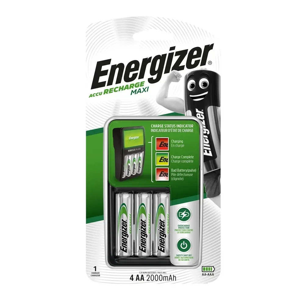 Energizer зарядно MAXI + HR6 / 4 pcs. 2000mAh