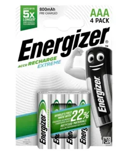 Energizer Recharge battery AAA L92 800 mAh 4 pcs blister
