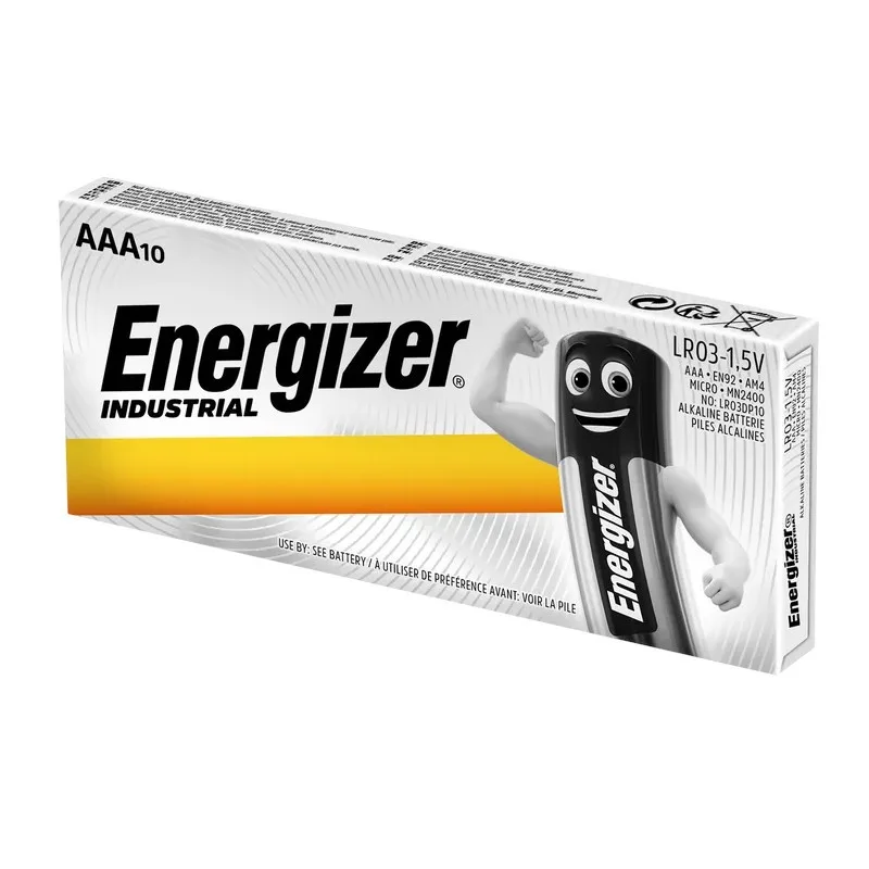 Energizer BATTERY l INDUSTRIAL ALKALINE AAA l 10PK - Image 3