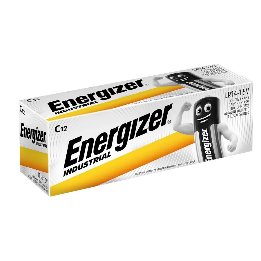 Energizer Industrial Alkaline Battery C LR14 / 12 pcs. - Image 2