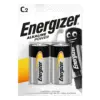 Energizer Battery Alkaline Power C LR14 2 pcs blister