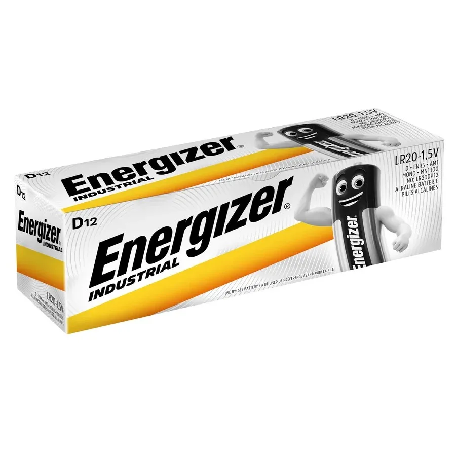 Energizer Industrial Alkaline Battery D LR20 / 12 pcs.