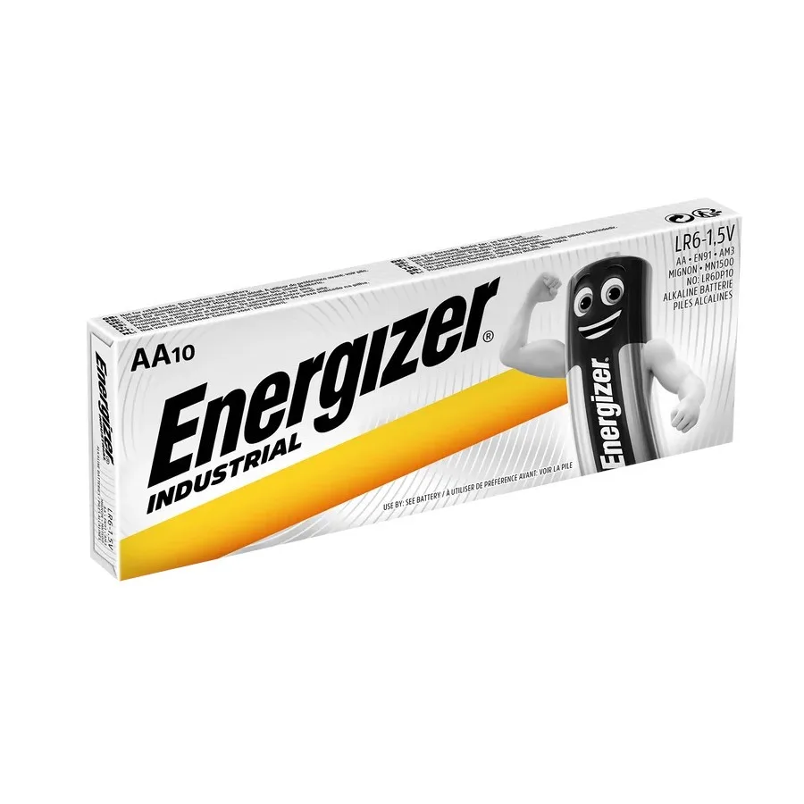 Energizer BATTERY,INDUSTRIAL ALKALINE AA 10 pieces - Image 2