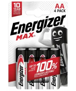 Energizer Alkaline batteries LR6/AA blister 4 pieces MAX