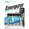 Energizer Alkaline batteries LR6/AA blister 4 pcs. ENERGIZER MAX PLUS