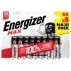 Energizer Alkaline batteries LR6/AA blister 8pcs MAX