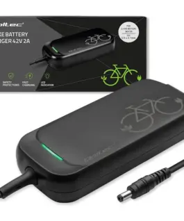 Qoltec зарядно for ebike 36V 42V 2A 5.5x2.1