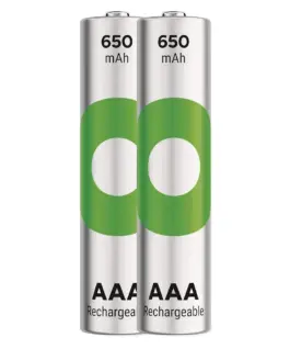 Alternative view от GP Battery Batteries R03/AAA NI-MH 650mAh blister 2pcs.
