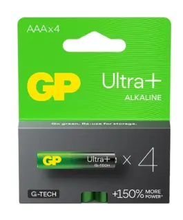 GP Battery Alkaline batteries LR03 /AAA GP ULTRA+ 4pcs.
