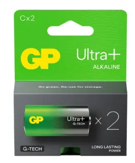 GP Battery ALKALINE BATTERY LR14/C GP ULTRA+ 1PCS.